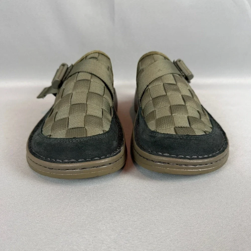 Chaco Canyon Woven Clogs Mens 10 Mossy Olive Green Slip-On Sandal Casual New NIB